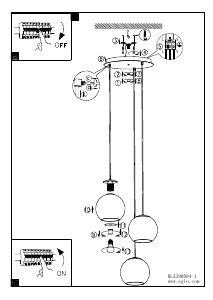 Manuale Eglo 390213 Lampada