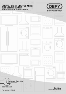 Handleiding Defy DBO768 Oven