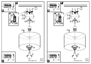 Mode d’emploi Eglo 900145 Lampe