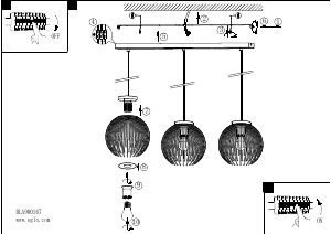 Bedienungsanleitung Eglo 900167 Leuchte