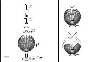 Mode d’emploi Eglo 900168 Lampe