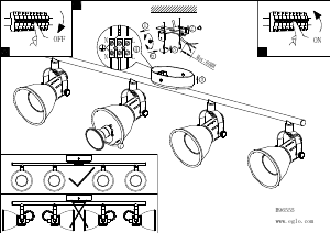 Manual Eglo 900173 Lampă