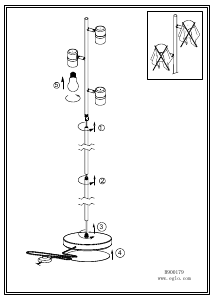 Manuale Eglo 900179 Lampada