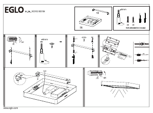 Manual Eglo 900184 Lampă