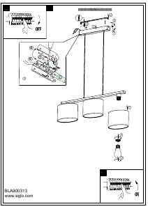 Mode d’emploi Eglo 900313 Lampe