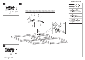 Manuale Eglo 900318 Lampada