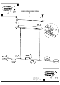 Mode d’emploi Eglo 900352 Lampe