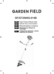 Manual Garden Field GF/GT2500G-014B Brush Cutter