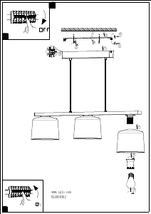 Manual Eglo 900362 Candeeiro