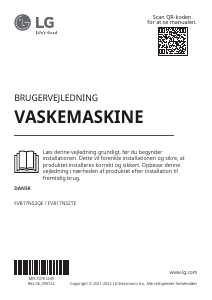 Brugsanvisning LG FVB17NS2TE Vaskemaskine