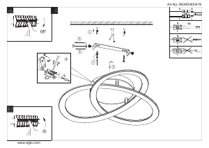 Manuale Eglo 900419 Lampada