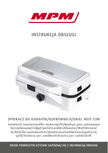 Instrukcja MPM MOP-33M Kontakt grill