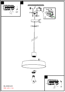 Instrukcja Eglo 900429 Lampa