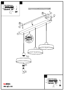 Hướng dẫn sử dụng Eglo 900431 Đèn