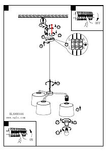 Εγχειρίδιο Eglo 900446 Λαμπτήρας