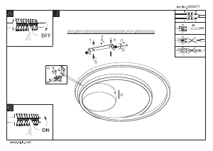 Manuale Eglo 900471 Lampada