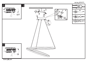 Manual Eglo 900472 Lampă