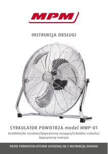 Manual MPM MWP-01 Fan