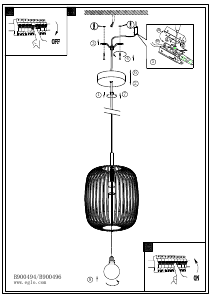 Manuale Eglo 900494 Lampada