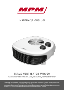 Manual MPM MUG-20 Heater