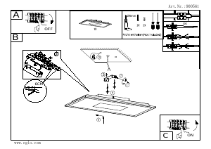 Manuale Eglo 900561 Lampada