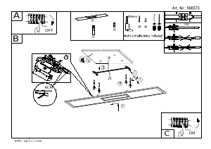 Manuale Eglo 900573 Lampada