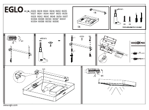 Manuale Eglo 900586 Lampada