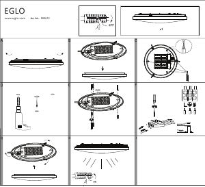 Instrukcja Eglo 900612 Lampa