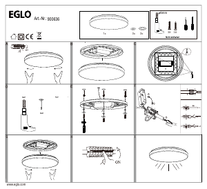 Manuale Eglo 900636 Lampada