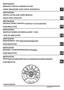 Manual de uso Bertazzoni P804ICH2M30NC Placa