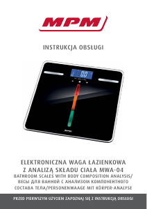 Bedienungsanleitung MPM MWA-04 Waage