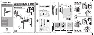 Manuale Meliconi SlimStyle Plus 400 SR Supporto da parete