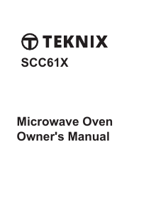 Handleiding Teknix SCC61X Magnetron