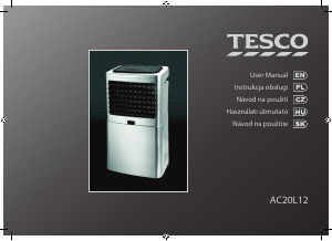 Manuál Tesco AC20L Klimatizace