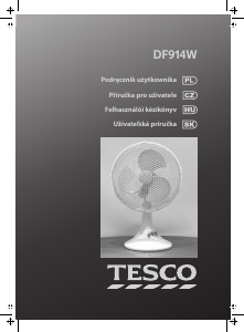 Návod Tesco DF914 Ventilátor