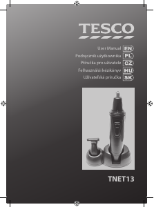 Návod Tesco TNET13 Zastrihávač nosných chĺpkov