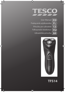 Manual Tesco TFS14 Shaver