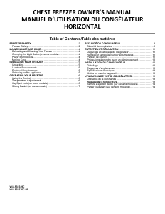 Mode d’emploi Whirlpool WZC5116LW Congélateur