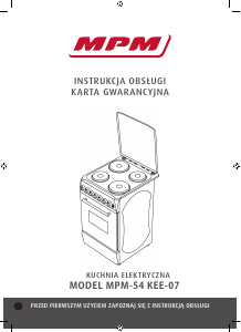 Instrukcja MPM MPM-54-KEE-07 Kuchnia