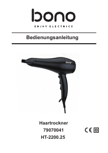 Bedienungsanleitung Bono HT-2200.25 Haartrockner