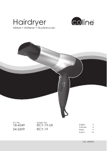 Manual Coline RCY-19 Hair Dryer