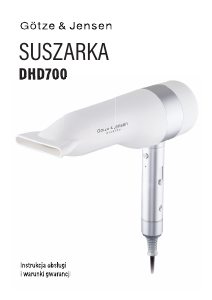 Instrukcja Götze & Jensen DHD700 Suszarka do włosów
