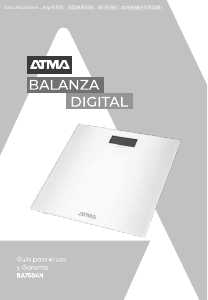 Manual de uso Atma BA7504N Báscula