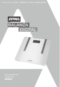 Manual de uso Atma BA7604N Báscula