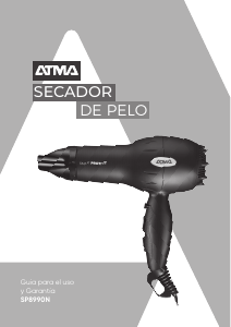 Manual de uso Atma SP8990N Secador de pelo