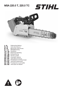 Manuál Stihl MSA 220 TC-O Motorová pila