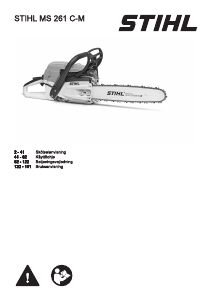 Käyttöohje Stihl MS 261 C-M Ketjusaha