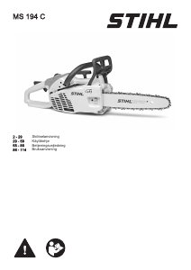 Käyttöohje Stihl MS 194 C-E Ketjusaha