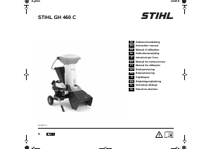 Návod Stihl GH 460 C Záhradný drvič