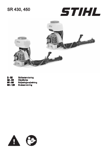 Käyttöohje Stihl SR 450 Puutarhasumutin